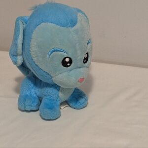 Neopets Plush Blue Dog. 5 Inches. Vintage. 2003.